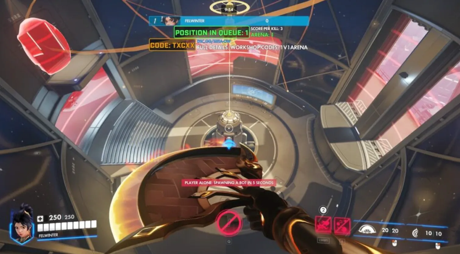 1v1 Arena overwatch